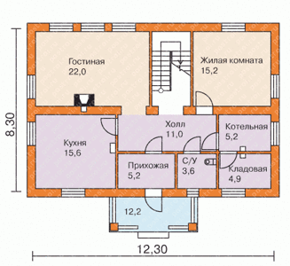 1-й этаж